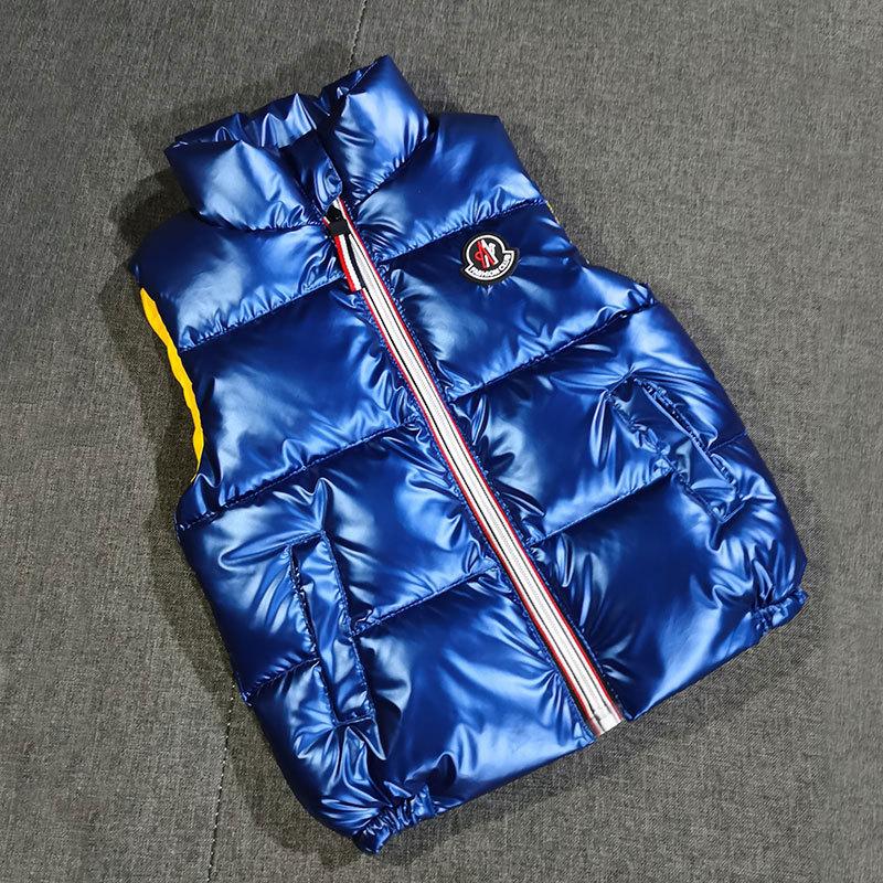 Haine de iarnă pentru copii Vestă din puf Băieți și fete Groasă Caldă Guler înalt Veston de exterior