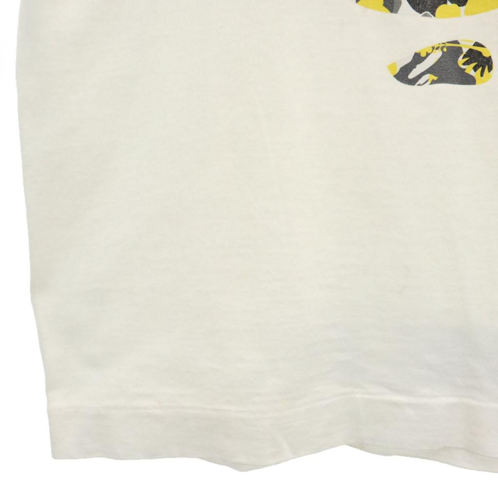 A BATHING APE made in Japan Print Short sleeve T-shirt S white Men's Used