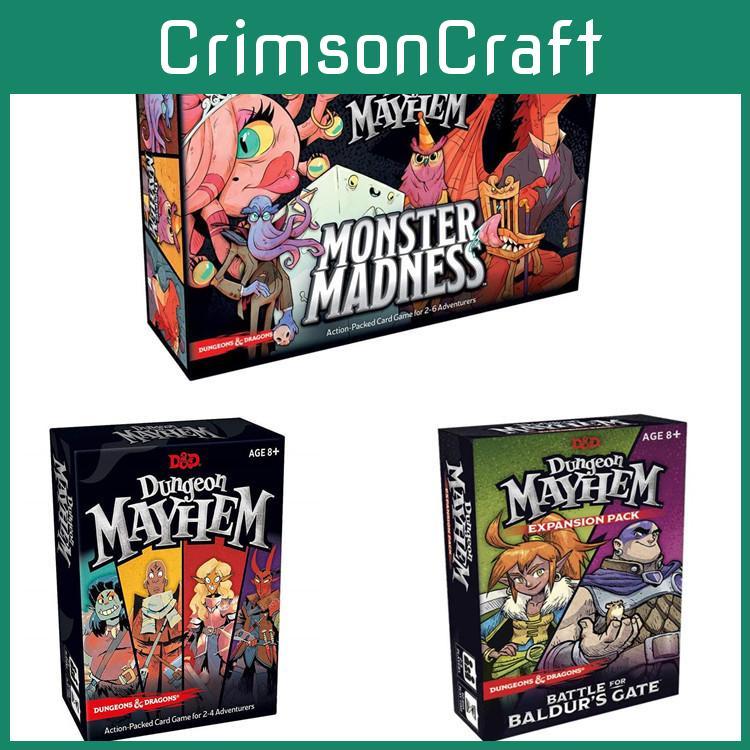 Funny Dungeon Mayhem Basic And Extended Version Desktop Strategy Card Games