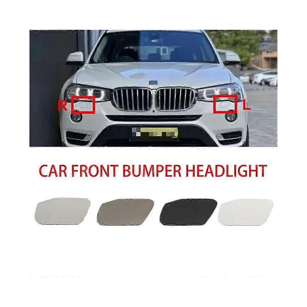 (Mineralweiß Links) Für BMW X3 F25 2014 2015 2016 2017 Auto Frontstoßstange Scheinwerferreinigungsabdeckung