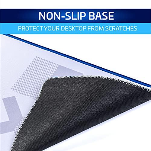 Paladone PlayStation 5 Icons Large Gaming Mouse Pad for Desk Keyboards, Non-Slip