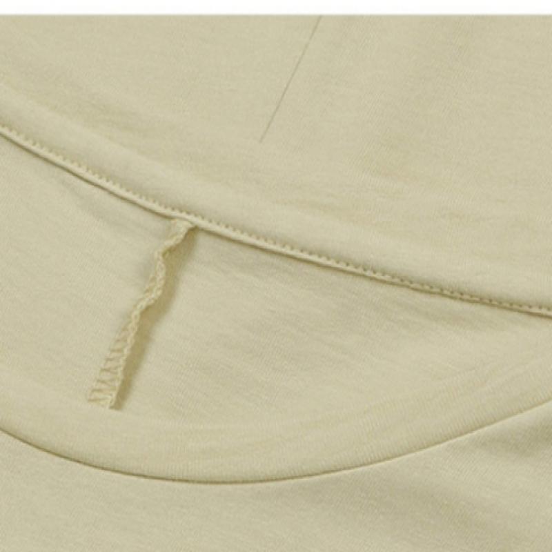  Tricou moale cu guler rotund, fără mâneci, She's miss Preț 118.000 woni 