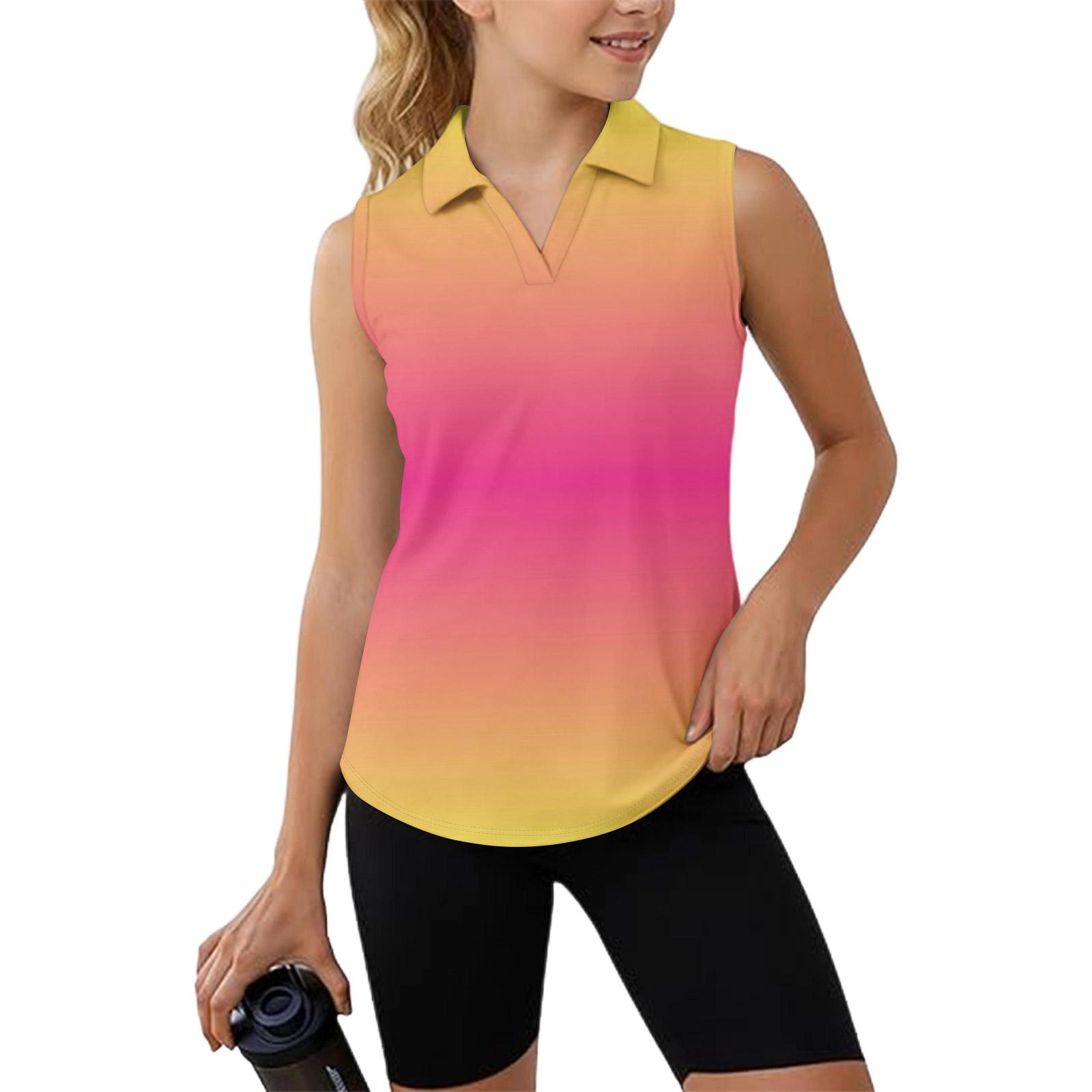 Children s Daily Casual Vest Gradient Shirt Sleeveless Top 160
