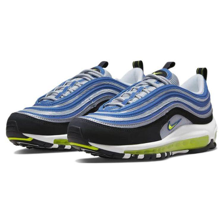 Nike Air Max 97 OG Atlantic Blue Γυναικεία Αθλητικά Παπούτσια Μεταλλικό-Ασημί Μαύρο Κίτρινο-Ηλεκτρίκ DQ9131-400