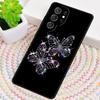 PRETTY NEON SPARKLY BUTTERFLIES Phone Case For Samsung Galaxy Note 10 Pro S26 S25 S24 S23 S22 Ultra Plus S21 FE S20 Cover