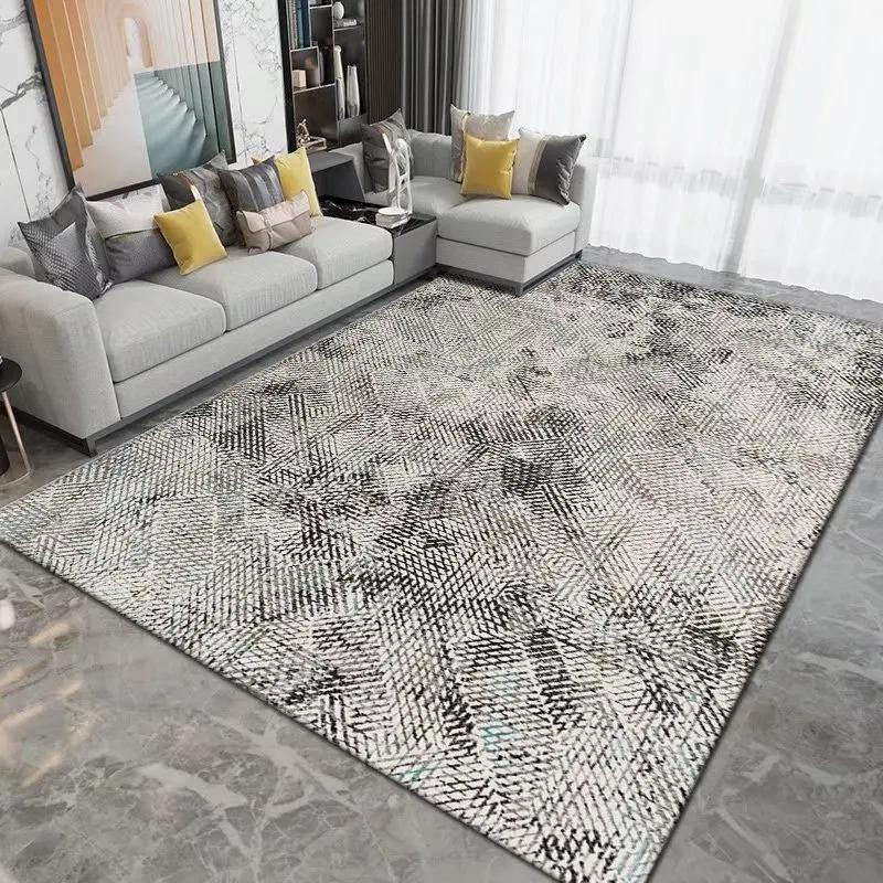 New Printed Pattern Carpet Living Room Sofa Decoration Mats Home Bedroom Kitchen Entrance Rugs Bathroom Balcony Anti Slip Pad
