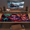 Chucky Farb-Mauspad Großes Gaming-Tischkissen Rutschfeste Laptop-Tablet-Großes Mauspad XXL-Matte Mini-PC-Spielmatte Mit Verriegeltem Rand