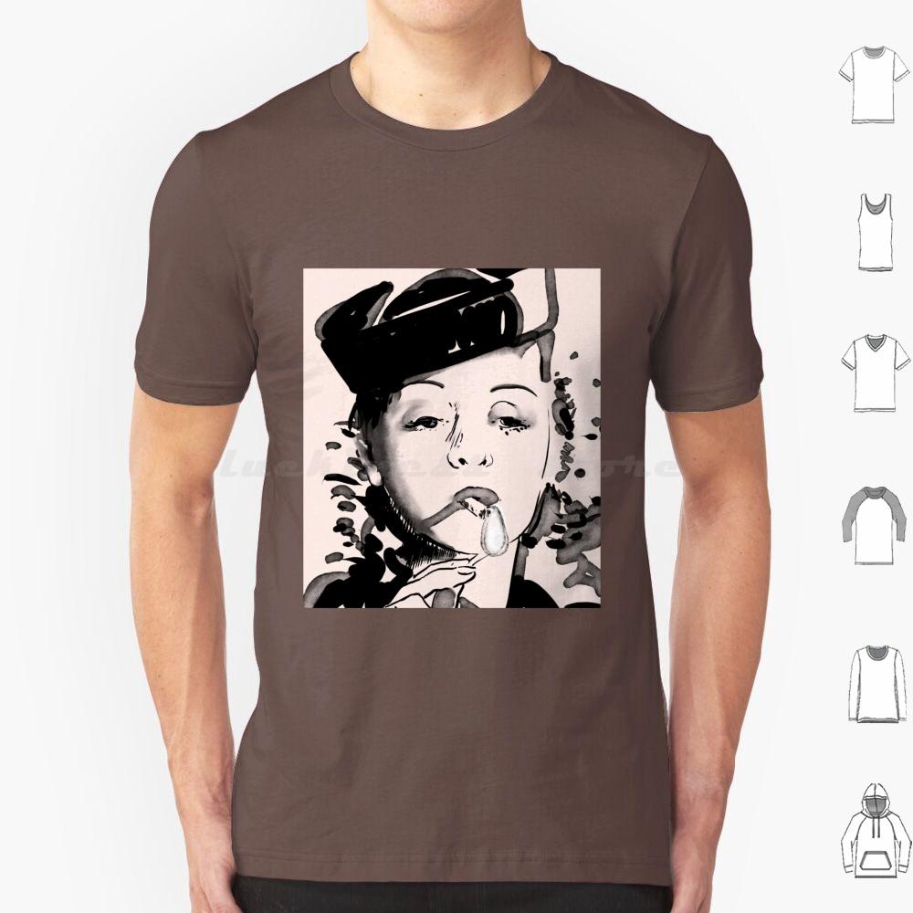Bette Davis Smoking T Shirt Cotton Men Women DIY Print Flame Firestarter Bette Davis Movie Cinema Actress Portrait Famale Hat
