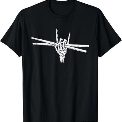 Drumsticks - Band Music Drummer Percussion Player T-Shirt