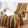 Bohemian Tassel Knit Office Sofa & Bed Throw Blanket
