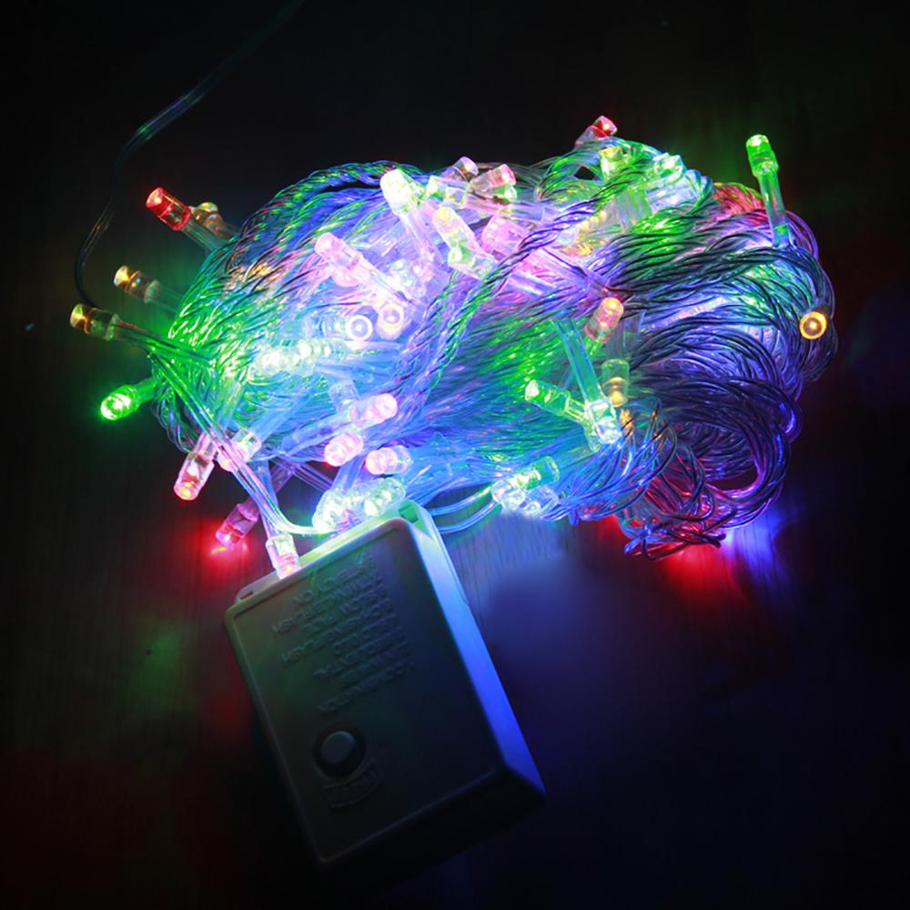 Buy Christmas Lights Outdoor 100M 50M 30M 20M 10M Waterproof Led String