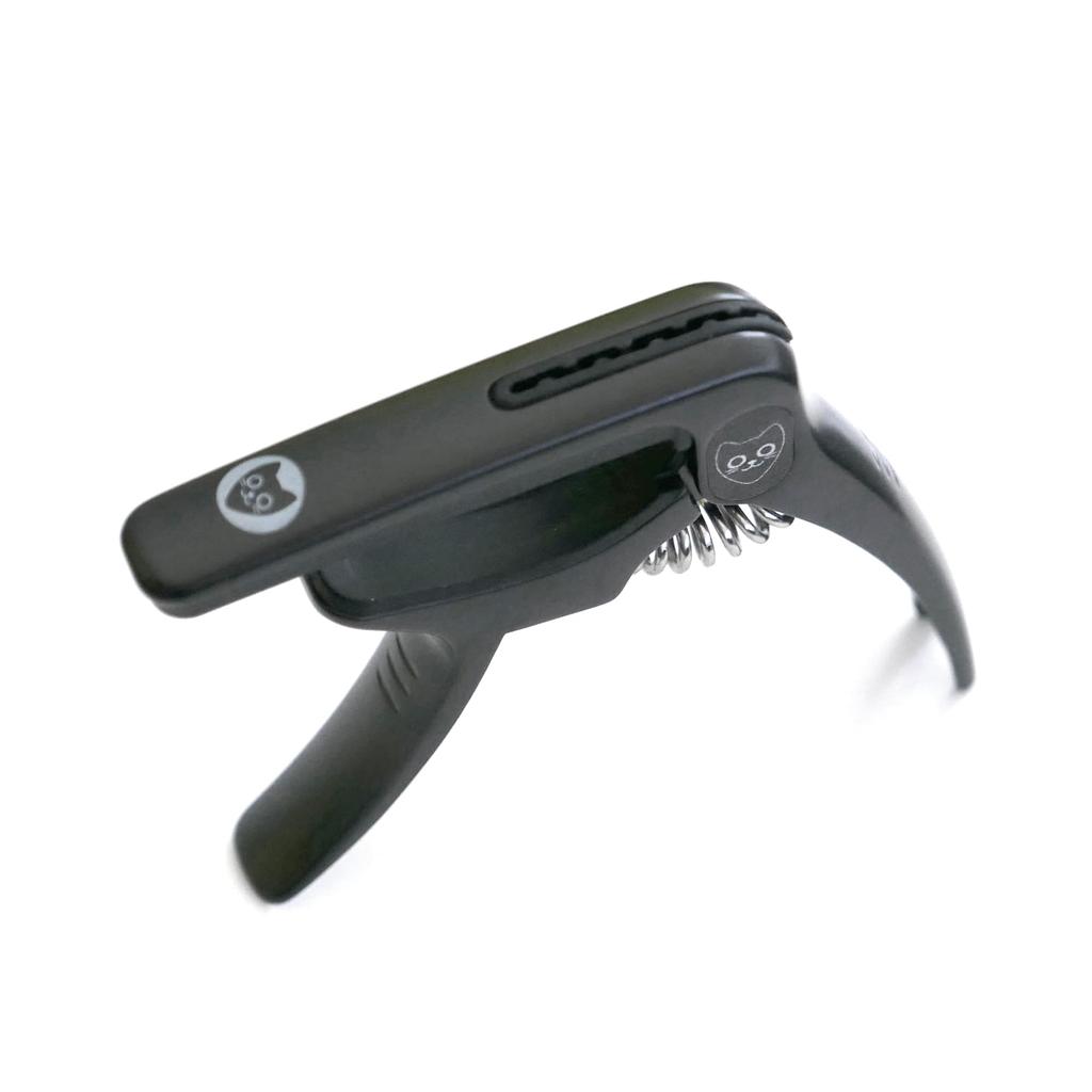 CATPO Capo Black Guitar Capo with Two Picks Cat-Shaped