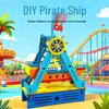 Handmade Mini Pirate Ship Experiment Kit for Students - Educational Science Toy
