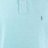 Polo Ralph Lauren Solid Color Logo Embroidered Pullover Short Sleeve Polo Shirt Men tops Light-Blue 710536856-357