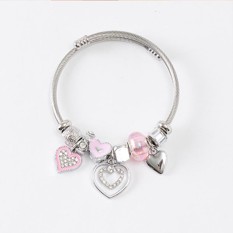 Fashion Multi-Element Rhinestone Beaded DIY Bracelet Jewelry