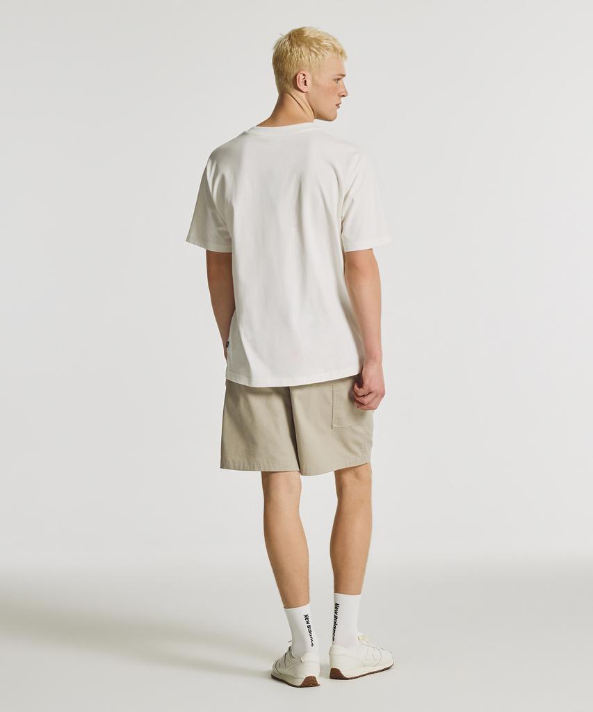 Nyuballanseu Nbneg32823 / Uni Essential Classic Lettering Short Sleeve T-Shirt (White)