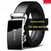 Playboy Heren Echt Leer Automatische Gesp Riem - Zakelijke & Casual Mode