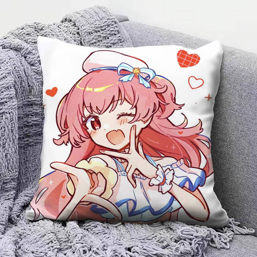 Momoi Airi Cute Pillow Covers Home Sofa Cushion Covers and Aecorative Custom