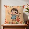 Yyoshitomoo Art Cushion Cover For Pillow Nnarass Printing Sofa Decoration Home Car Room Coffee Shop Office Nordic Simplicity