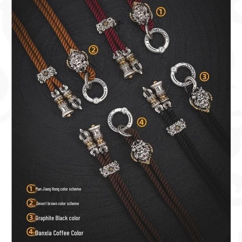 Национальный стиль Ожерелье из плетеной веревки Птица Рок