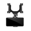 Universal Rearview Mirror Mount Phone Holder 360 Degree Rotating Rearview Mirror Phone Mount for Convenient Navigation