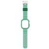 Soft Silicone Watchband Adjustable Watch Band Strap Repalcement for iOS Watch Ultra 49mm Smartwatch Comfortable