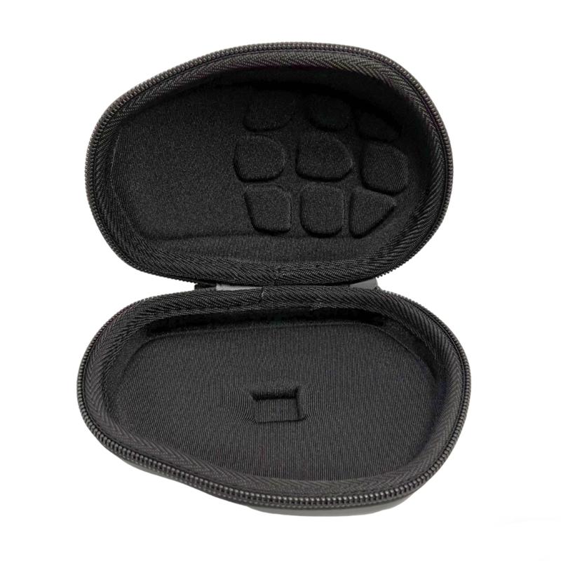 Portable Hard PU Case Mouse Carrying Storage Bag for 4 Mouse for Travel Office Home, Case Only 1