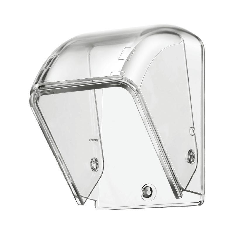 Transparent Waterproof Wireless Doorbell Rain Cover for Outdoor Use