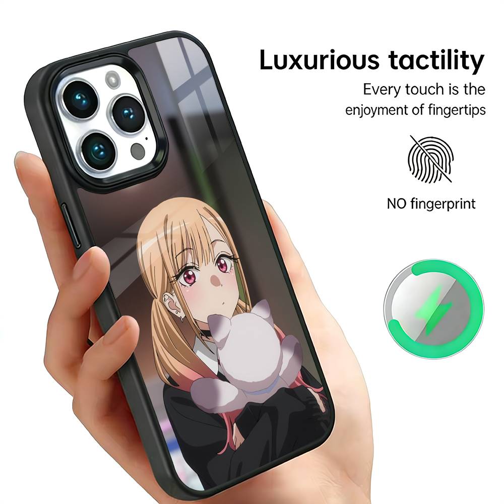 

Мій Платтяний D-Darling Марін Кітаґава Чохол для Телефону Для IPhone17 16 15 14 13 12 11 Plus Pro Max Plus Бездротова Зарядна Кришка Funda iPhone12mini