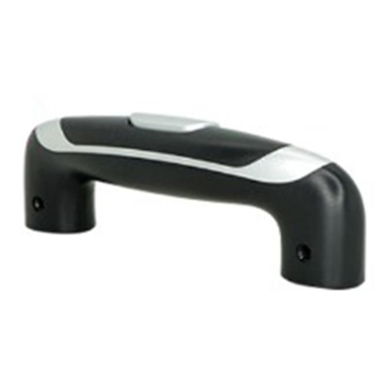 Mâner practic din plastic pentru valiza de schimb pentru bagaje medii, instalare ușoară, prindere confortabilă, mâner negru de transport