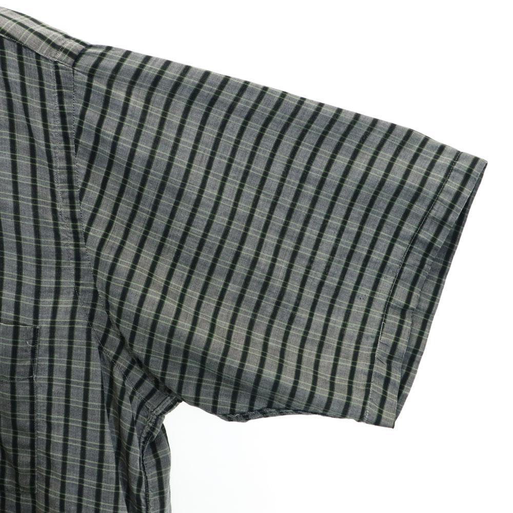 Robert Kirk Ltd 60s Vintage Check Pattern Short Sleeve Button Down Polo Shirt Men's Used