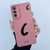 For Samsung Galaxy M13 4G M23 F23 Buddy 2 5G Cover Case Initial Letter Silicone Soft Phone Bumper for Samsung SM-M135F Casing