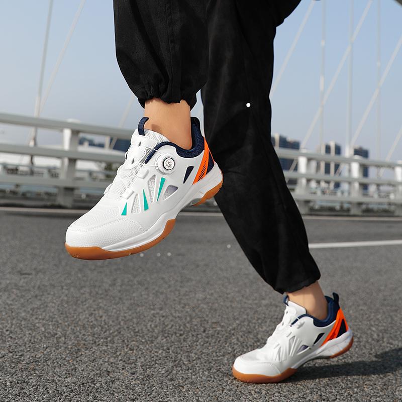 New Men's Professional Badminton Sneakers Outdoor Comfortable Quick Strap Volleyball Training Shoes Men's