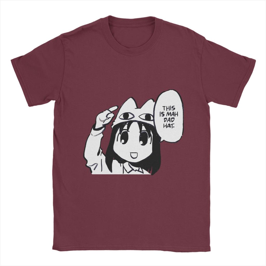 Ayumu Osaka   Bavlněné tričko pro muže Léto Azumanga Daioh  Estetická trička Kulatý výstřih Populární trička Nadměrné Velkoobchodní oblečení