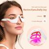 Relieve Eye Fatigue Therapy Device Lifting&Tightening Eye Beauty Tools Portable 3D Red Light Eye Massager