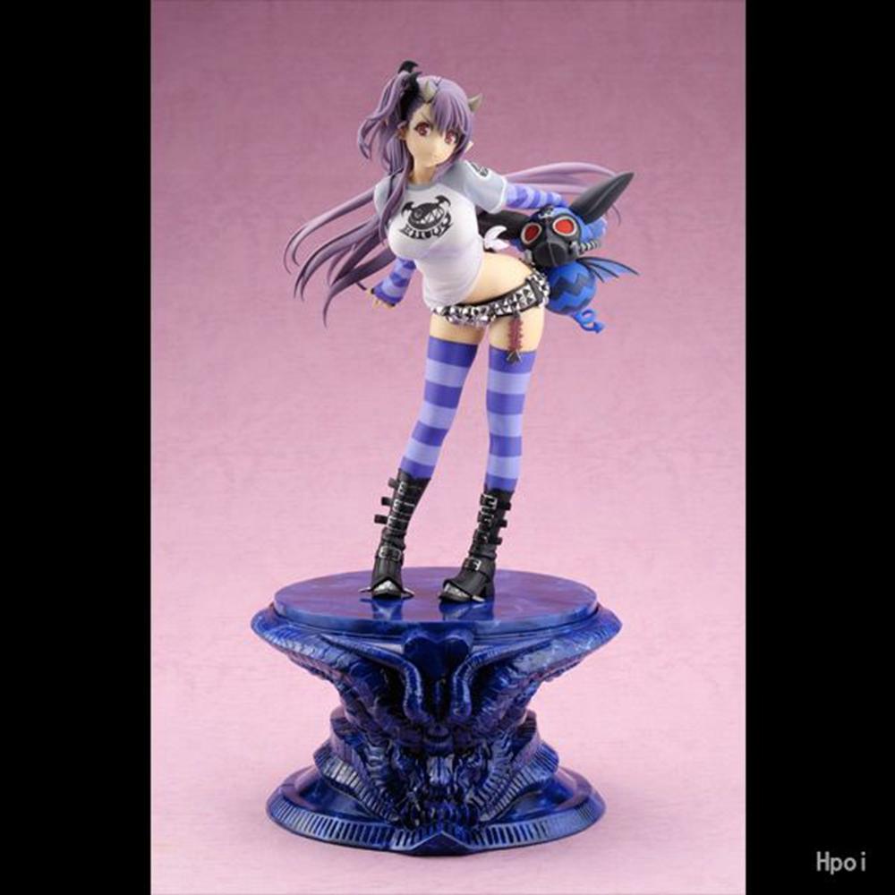 22CM Anime Sin Seven Deadly Sins Leviathan Figure Jealousy Standing Model Toy Gift Collection Aciton Figure With a Bottom Base