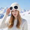 Afneembare Bril Warme Ski Masker Hoeden Winddichte Gebreide Hoed Mode Winter Bril Petten Buiten