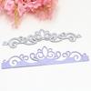 Four Lace Floret Wavy Lace Scrapbooking Metal Cutting Dies Stencils for DIY Album Paper Card Decor