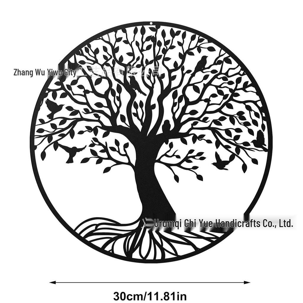 Hot Selling Metal Tree of Life Wall Art - Iron Silhouette Home Decor