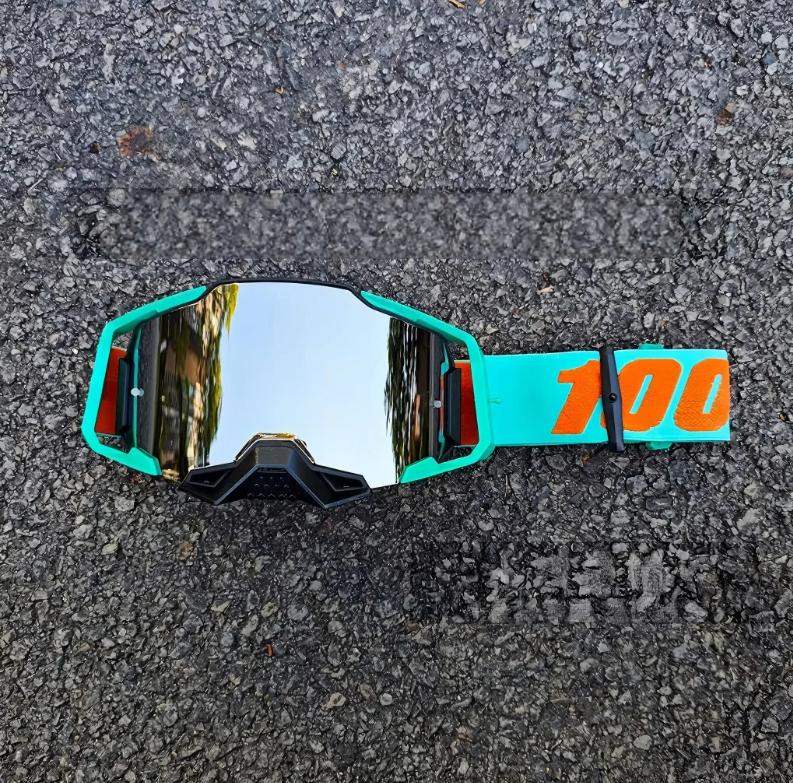 NJ TPU Full Frame PC Toric Lens Quick-Release Unisex Off-Road Motorcycle Helmet Glasses Visors Outdoor Sports Racing Goggles