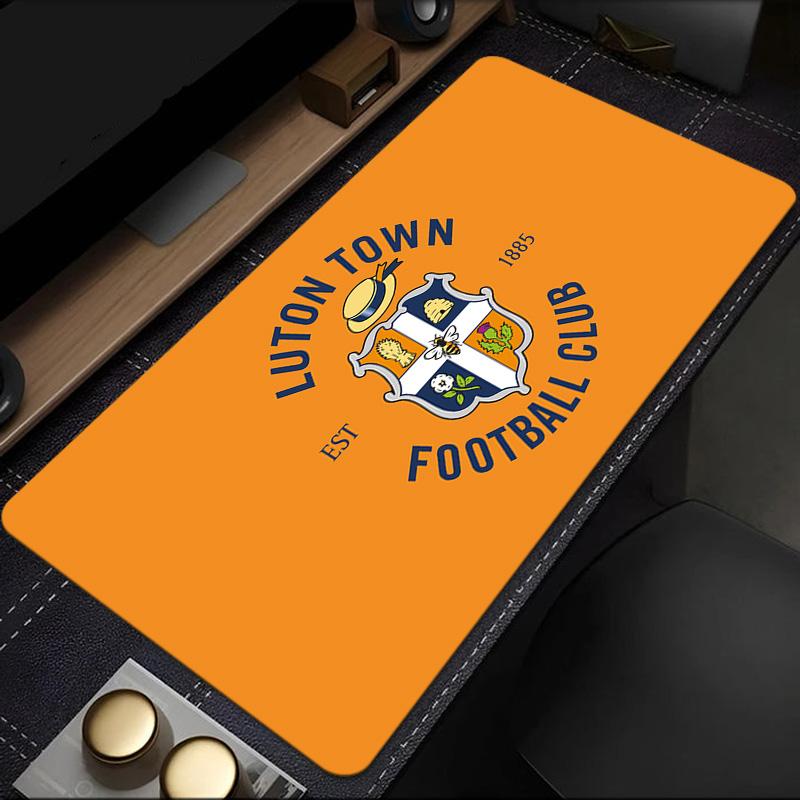 Luton Town Crest Mouse Pad, Rubber Base, Mouse Pad for Gamers and Office Use, Gaming Desk , Easy To Clean Mat Christmas fan gifts