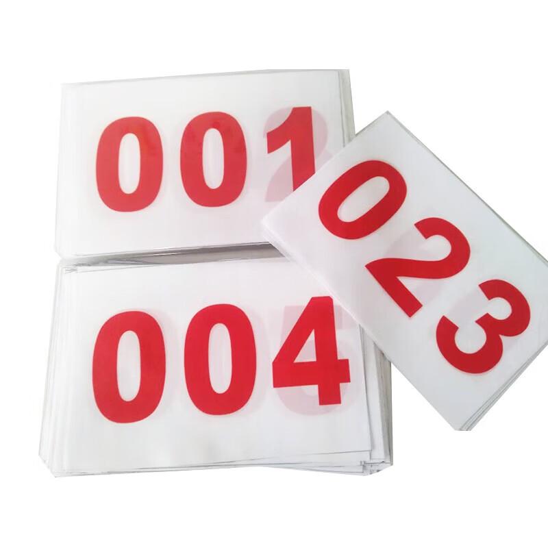 Sports Event Number Bib Plate