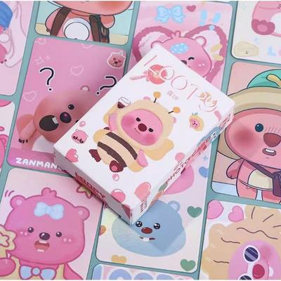 Hanma Luffy Poka 50 Cute Character Goods Collectible Cards Admission Gift