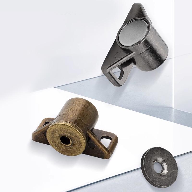 Cabinet Door Magnet: Strong Suction Bumper & Magnetic Lock for Wardrobes