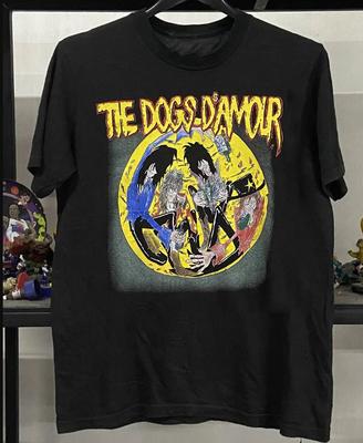 The Dogs D'Amour Punk Rock Tour Unisex Tee Cotton Shirt All Size BT059 Unisex T-Shirt