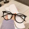 Transparent Glasses For Women Men Fashion Clear Anti Blue Light Computer Glasses Female Retro Round Full Frame Plain Glasses