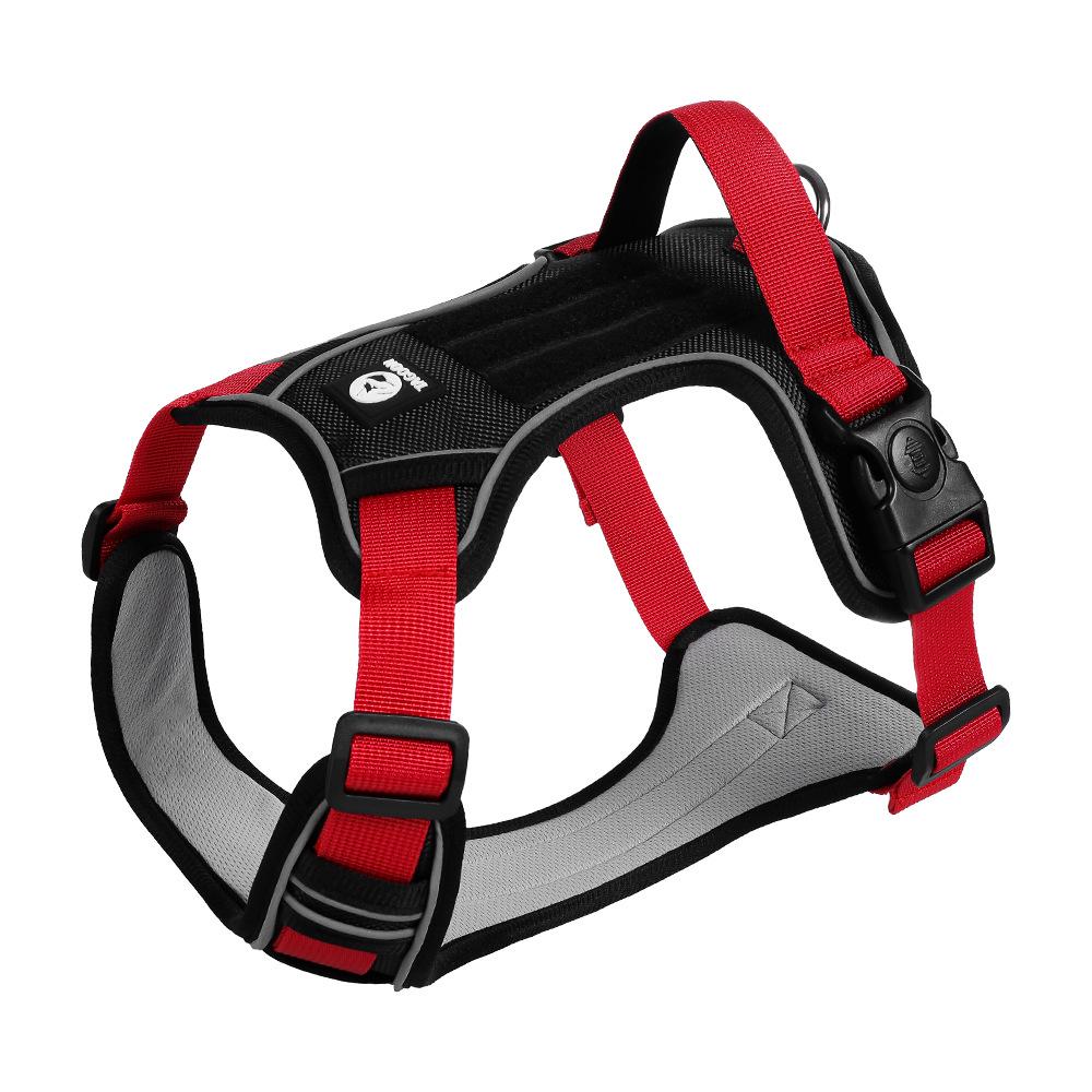 Explosion-Proof Cross-Border Dog Leash and Harness for Medium and Large Dogs