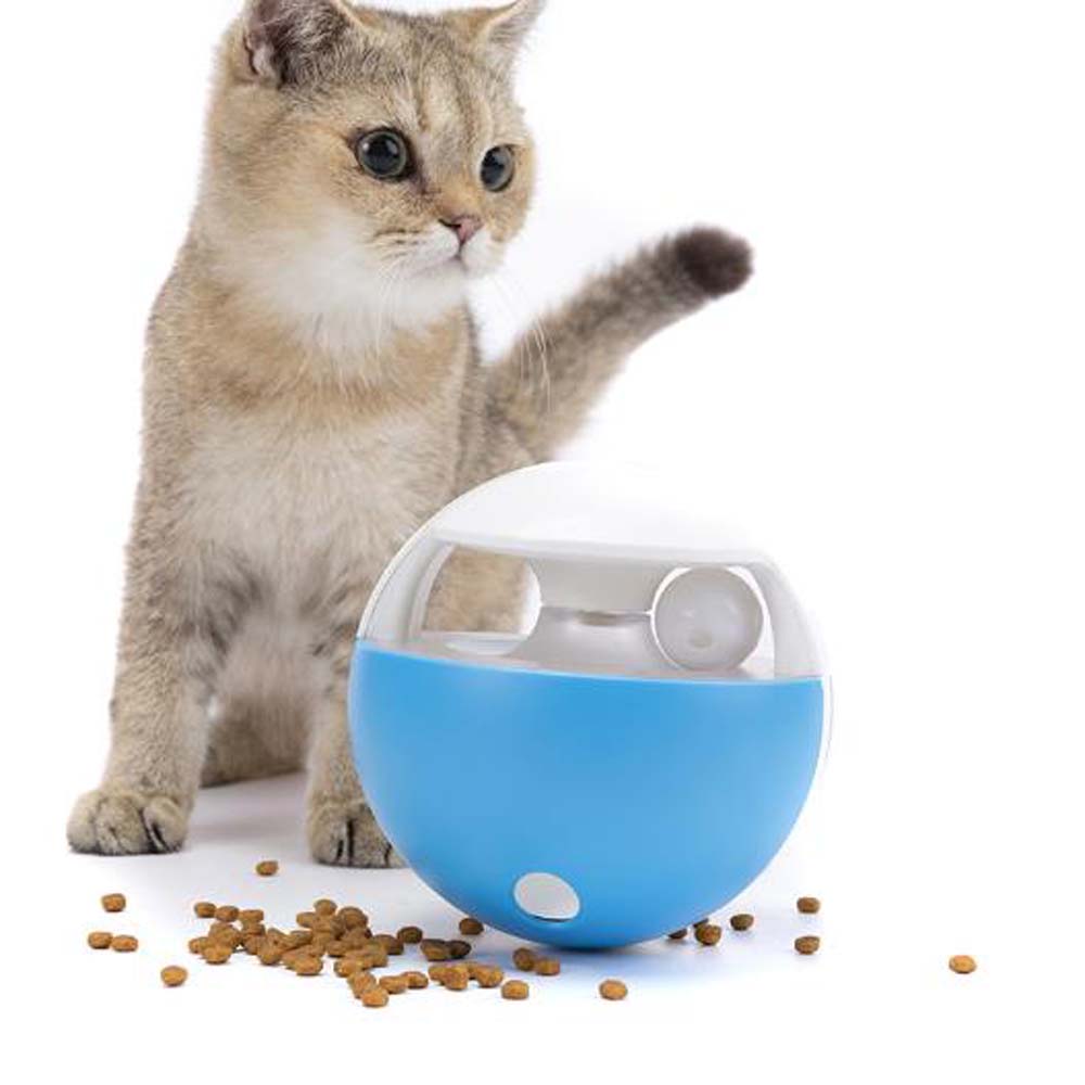 1PC Cat Tumbler Toy, Fun Leaky Ball Toy, Suitable for Cats and Dogs to Relax and Enjoy Themselves
