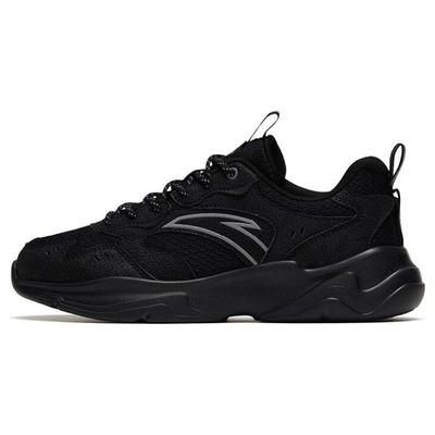Zapatos Deportivos Casuales de Caña Baja Ligeros Resistentes al Desgaste Antideslizantes Zapatillas de Mujer Negro 922328815-3