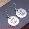 Boucles d'oreilles Symbole Om Yoga Vintage Boucles d'oreilles Mode Pour Femmes Apprêts de Fabrication de Bijoux DIY